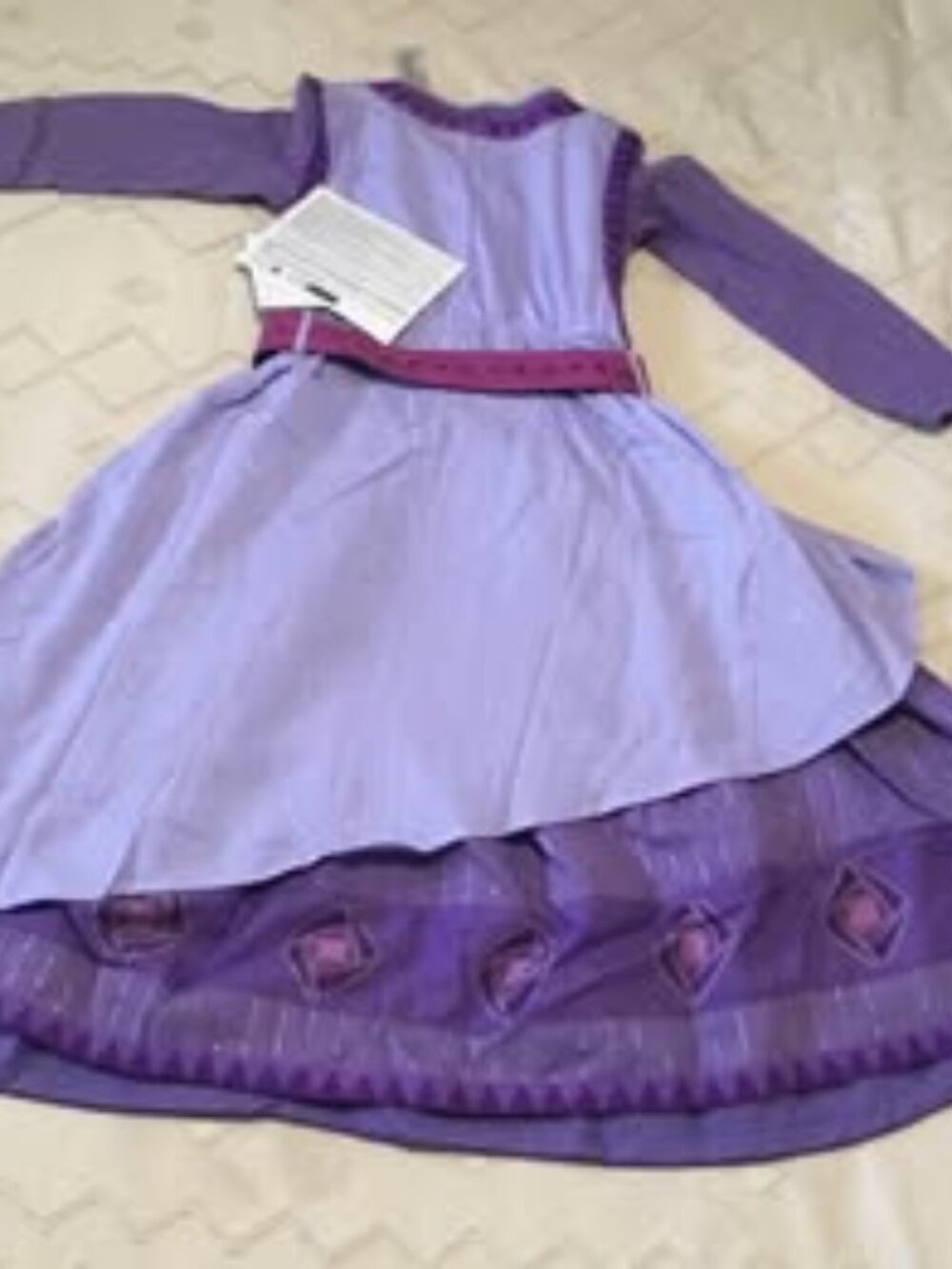 DISNEY ASHA FROM WISH PRINCESS COSTUME DRESS NWT! HALLOWEEN!